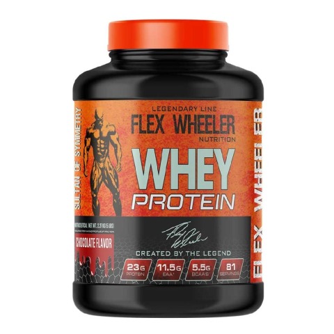 1 - Flex Wheeler Nutrition Whey Protein,  5 lb  Chocolate 