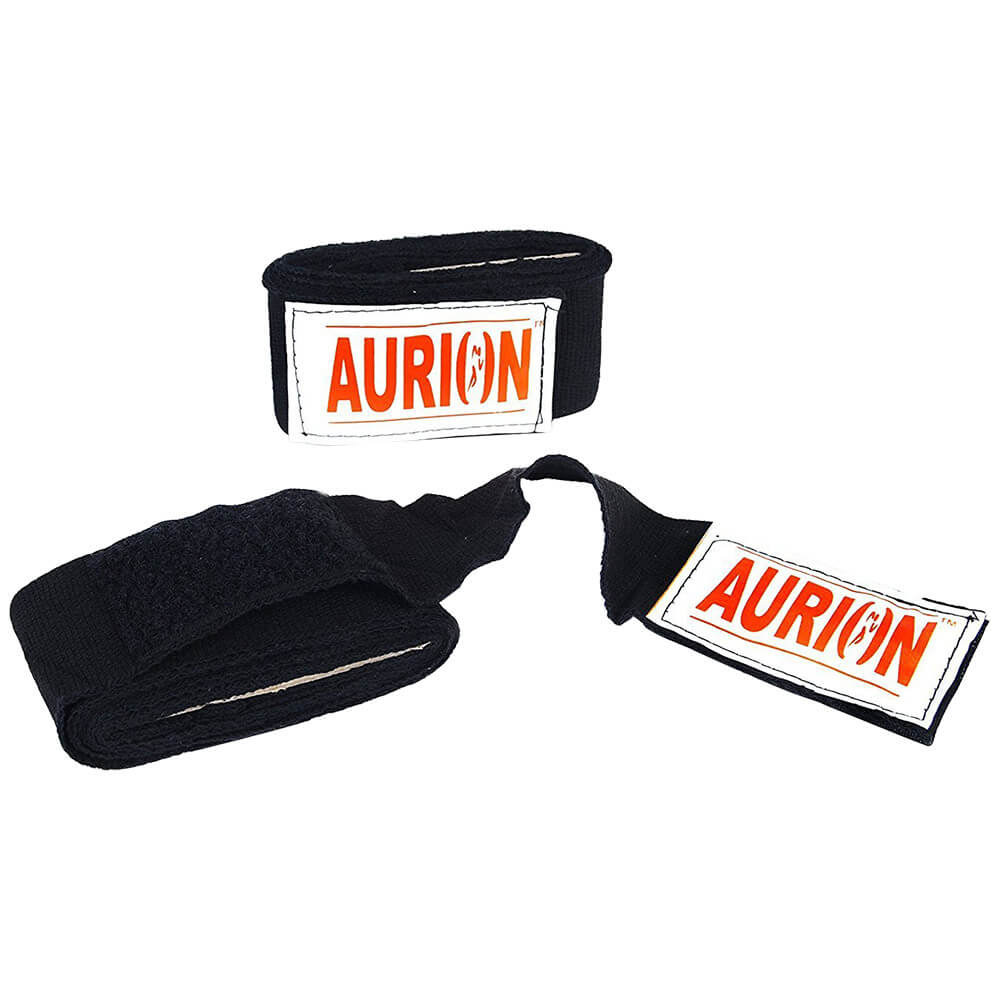Aurion 3434 Canvas Boxing Hand Wraps, Black 108 Inch at Best Price in