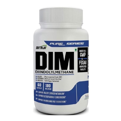 1 - NutriJa DIM (Diindolylmethane) 100mg,  60 capsules 