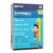 Supermilk Height+ for Boy/Girl Trial Pack,  33.33 g  Double Chocolate