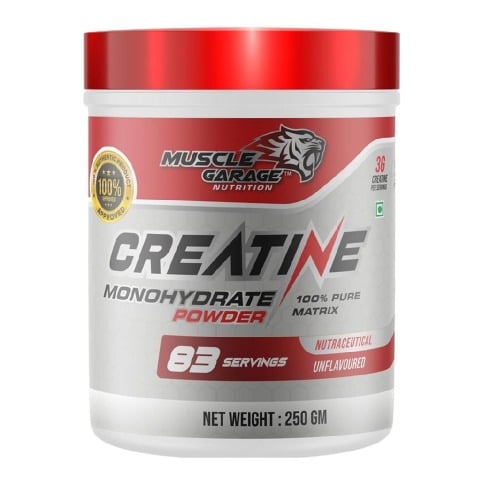 1 - Muscle Garage Creatine,  Unflavoured  0.55 lb 