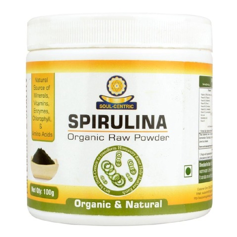 1 - Soul Centric Organic Spirulina Powder,  100 g 
