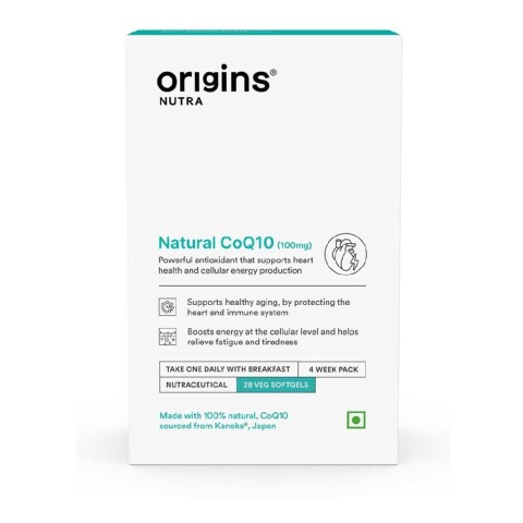 1 - Origins Nutra CO-Q10 100mg,  28 softgels 