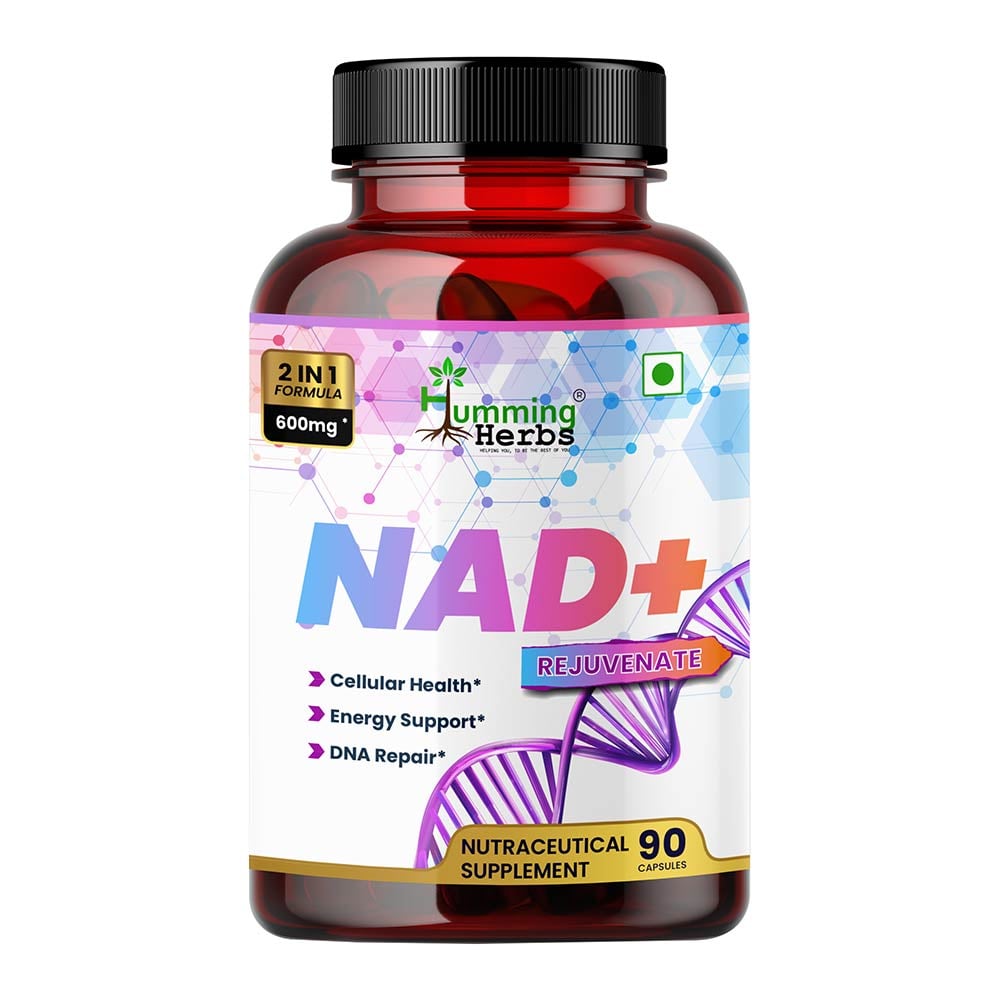 6 - Humming Herbs NAD+,  90 capsules 