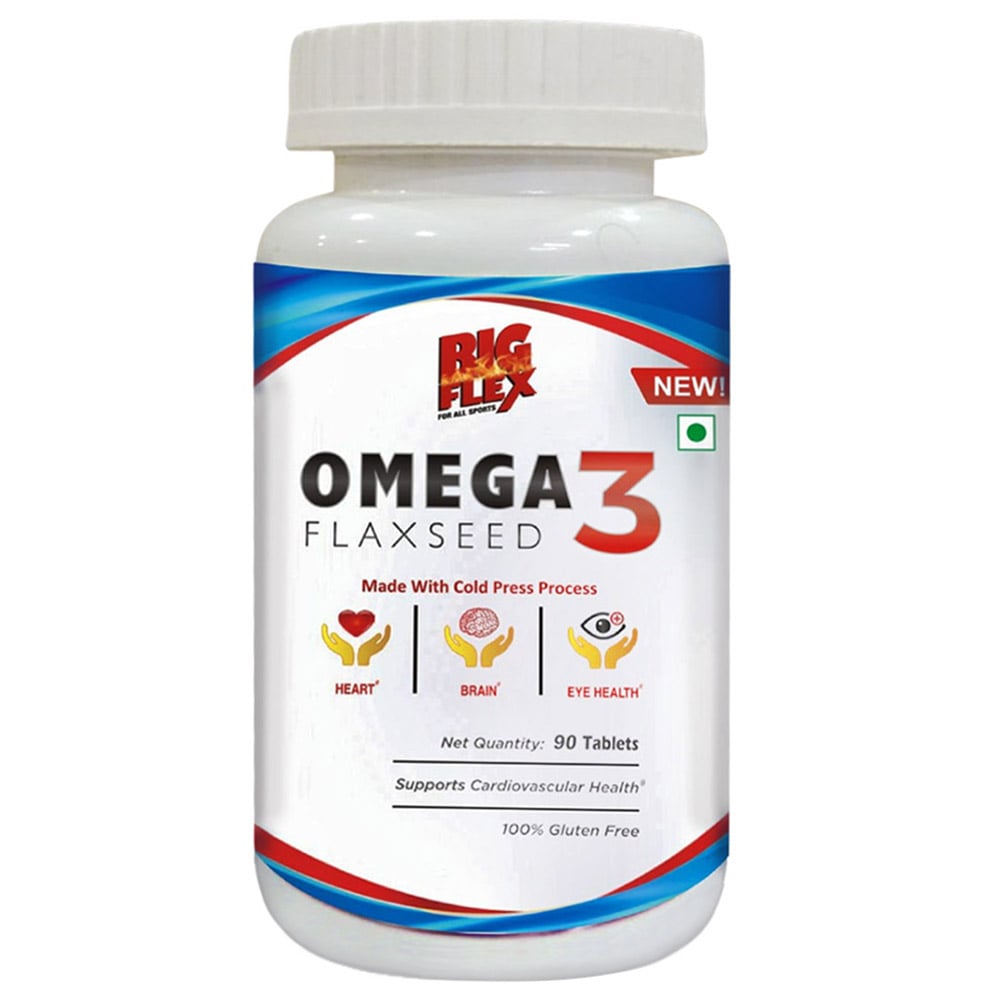 Big Flex Omega 3 Flaxseed, 90 tablet(s) at Best Price in India