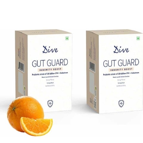 1 - Dive Gut Guard Immunity Boost,  15 Piece(s)/Pack  Orange (Pack of 2) 