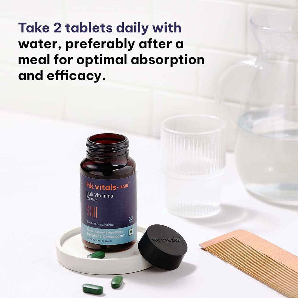 6 - HK Vitals Hair Multivitamin,  60 capsules  Unflavoured