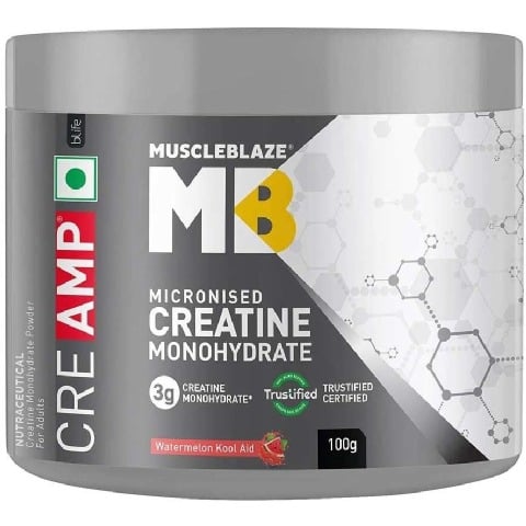 6 - MuscleBlaze Creatine Monohydrate OP,  Watermelon Kool Aid  0.22 lb 