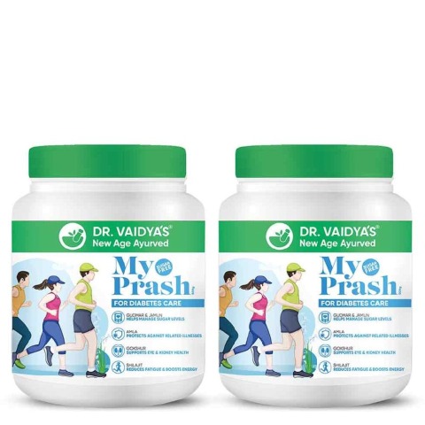 1 - Dr. Vaidya's My Prash Chyawanprash For Diabetes Care (Pack of 2),  500 g 