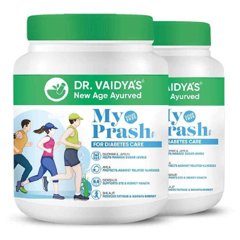 1 - Dr. Vaidya's My Prash Chyawanprash For Diabetes Care (Pack of 2),  900 g 