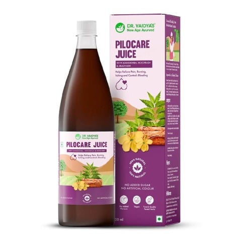 1 - Dr. Vaidya's Pilocare Juice,  100% Natural  950 ml 