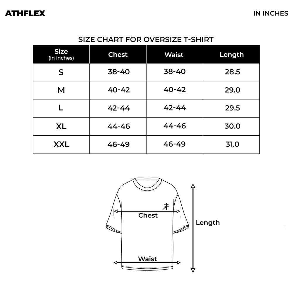 6 - Athflex Men's Flex Ample Oversize T-Shirt,  Medium  Green 