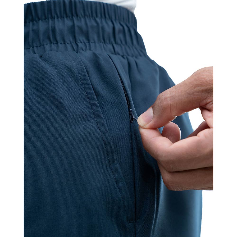 8 - Athflex Men's Nylon-Spandex Workout 2in1 Shorts,  Medium  Blue 