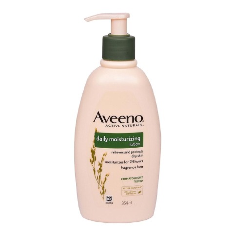 Aveeno Daily Moisturizing Lotion,  for All Types of Skin  354 ml 