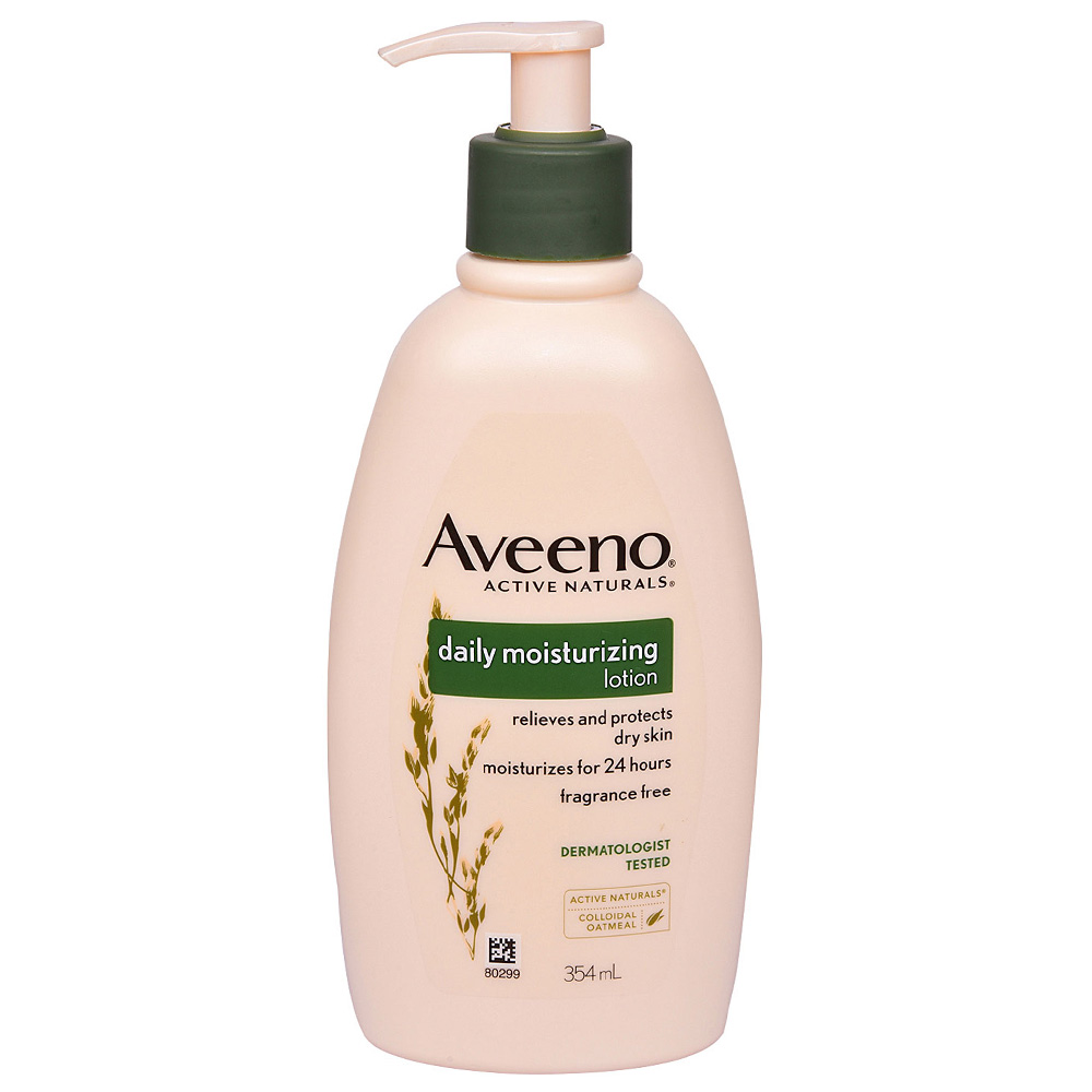 Aveeno Daily Moisturizing Lotion,  for All Types of Skin  354 ml 