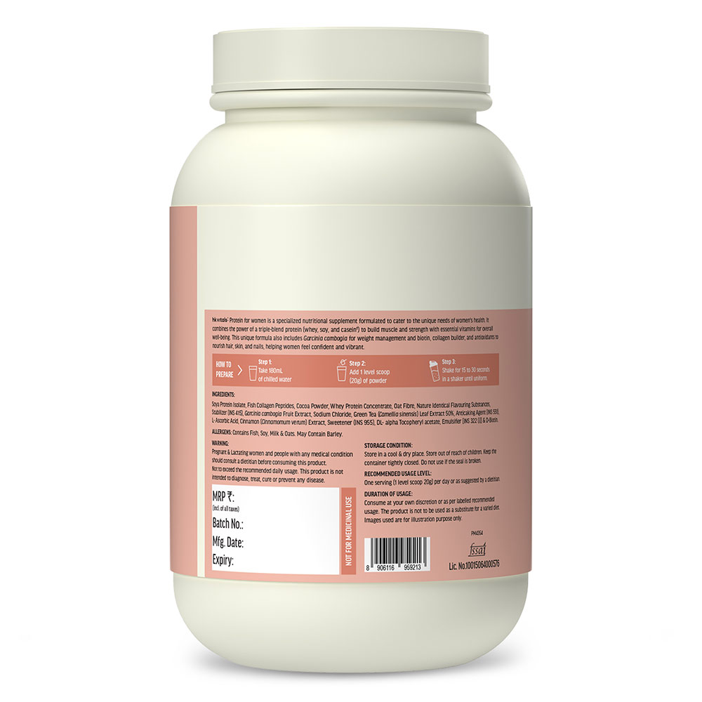 1 - HK Vitals Protein for Women,  2.2 lb  Chocolate (Non - Veg)