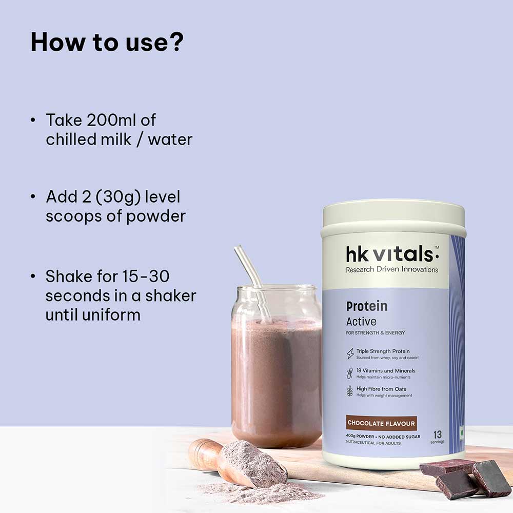 7 - HK Vitals Protein Active,  0.88 lb  Chocolate