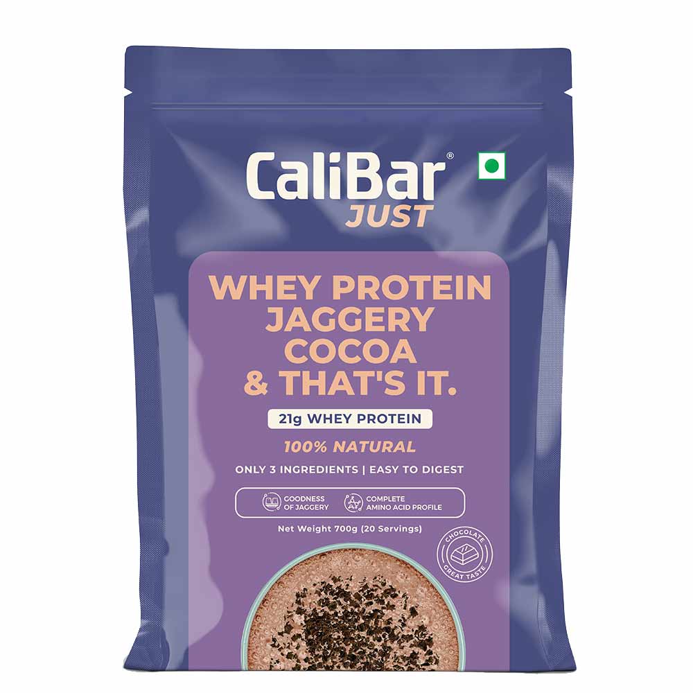 10 - Calibar Just Whey Protein,  1.54 lb  Chocolate 