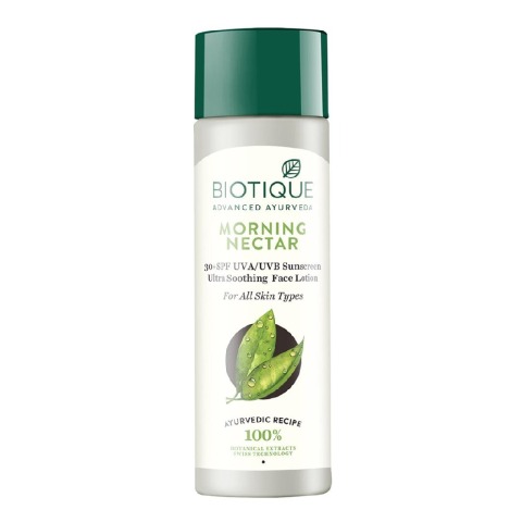 1 - Biotique Morning Nectar Face Lotion,  120 ml  All Skin Type 