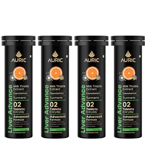 1 - Auric Liver Advance (Pack of 4),  20 tablet(s) 