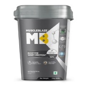 MuscleBlaze Biozyme Whey Protein- 8.8 lb Rich Milk Chocolate