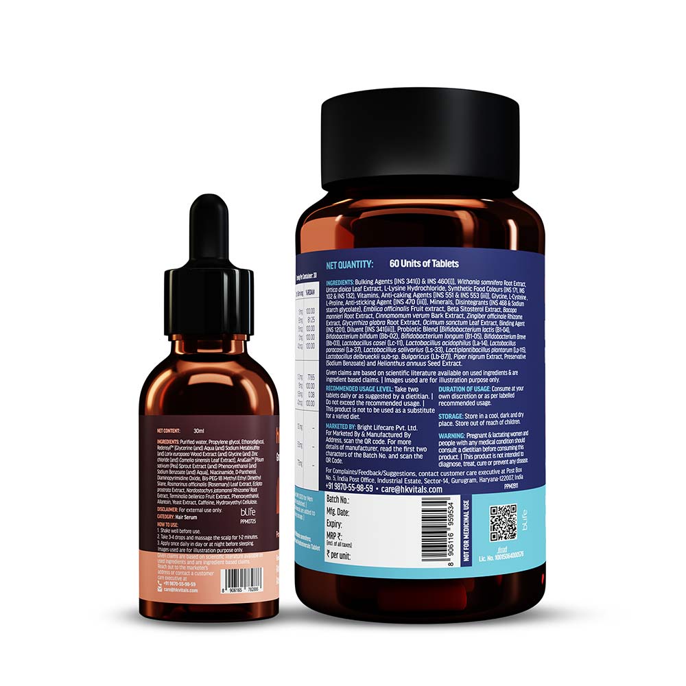 8 - HK Vitals Hair Fall Solution Kit,  STAGE 1 