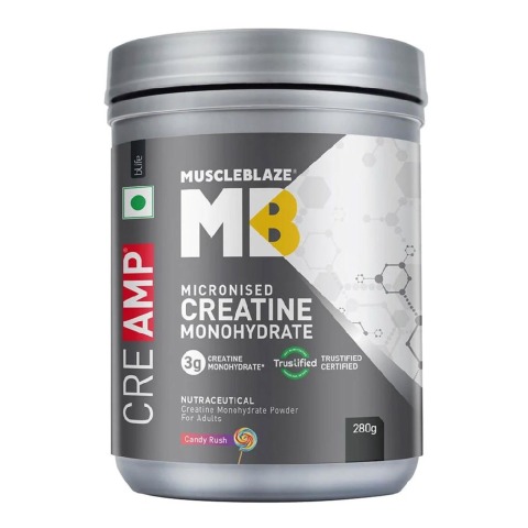 1 - MuscleBlaze Creatine Monohydrate OP,  Candy Rush  0.61 lb 