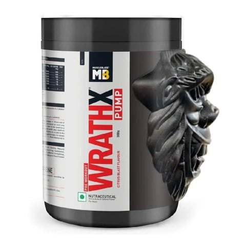 1 - MuscleBlaze WrathX Pump OP,  0.66 lb  Citrus Blast 