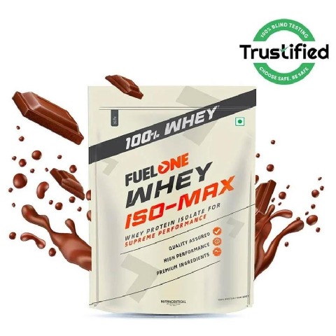 1 - Fuel One Whey Iso-Max Powder,  2.2 lb  Chocolate 