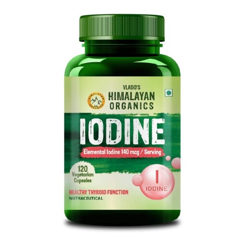 1 - Vlado's Himalayan Organics Iodine,  120 veggie capsule(s) 