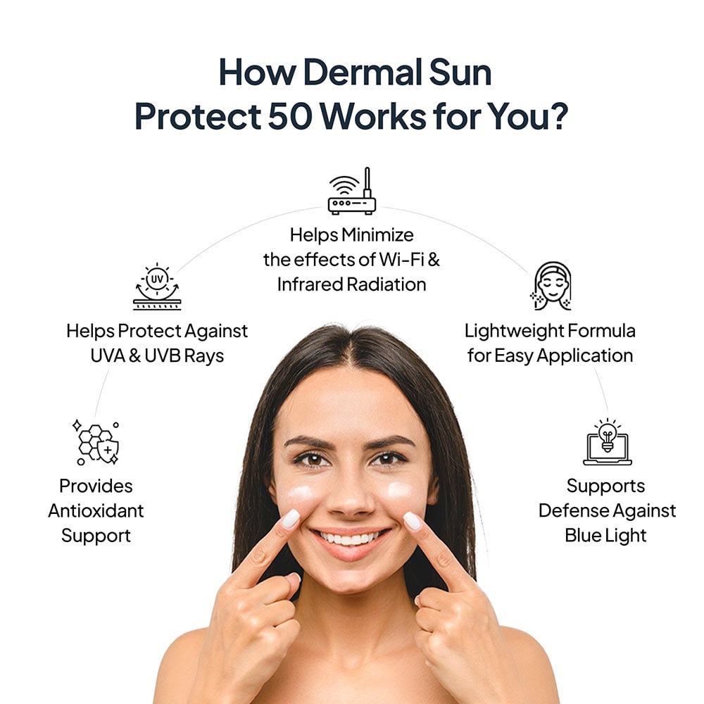 5 - Miduty Dermal Sun Protect 50,  50 g  Tinted Mineral Sunscreen SPF 50 PA+++ 