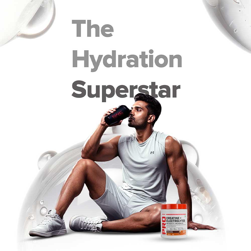 8 - GNC Pro Performance Creatine+ Electrolytes,  Lemon  0.22 lb 