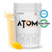 AS-IT-IS Nutrition ATOM Whey Protein with Enzymes- 4.4 lb Mango Fusion