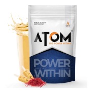 AS-IT-IS Nutrition ATOM PWR Whey Protein- 2.2 lb Kesar Kulfi