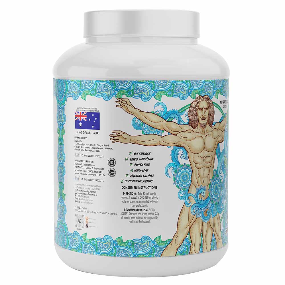 2 - 13 Lives Whey Protein,  4.4 lb  American ice Cream 