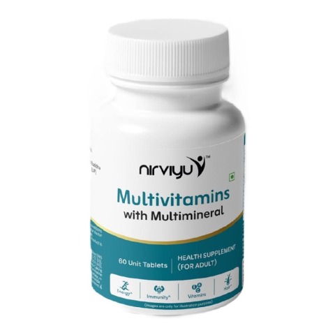 1 - Nirviyu Multivitamins with Multimineral,  60 tablet(s)  Unflavoured 