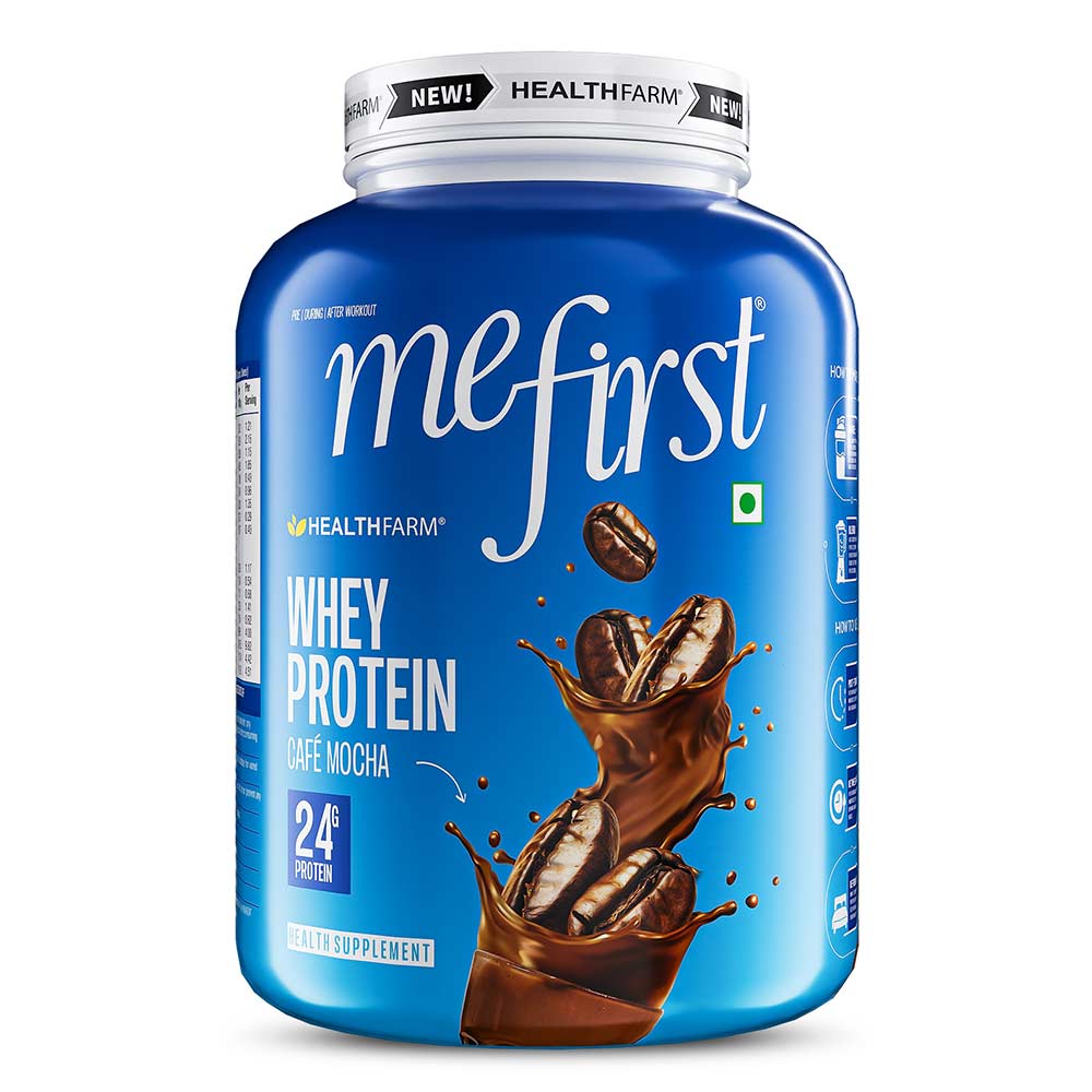 1 - Healthfarm MeFirst Whey Protein,  4.4 lb  Cafe Mocha 