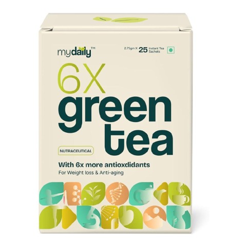 1 - myDaily 6x Green Tea,  25 sachets/pack  Lemon 