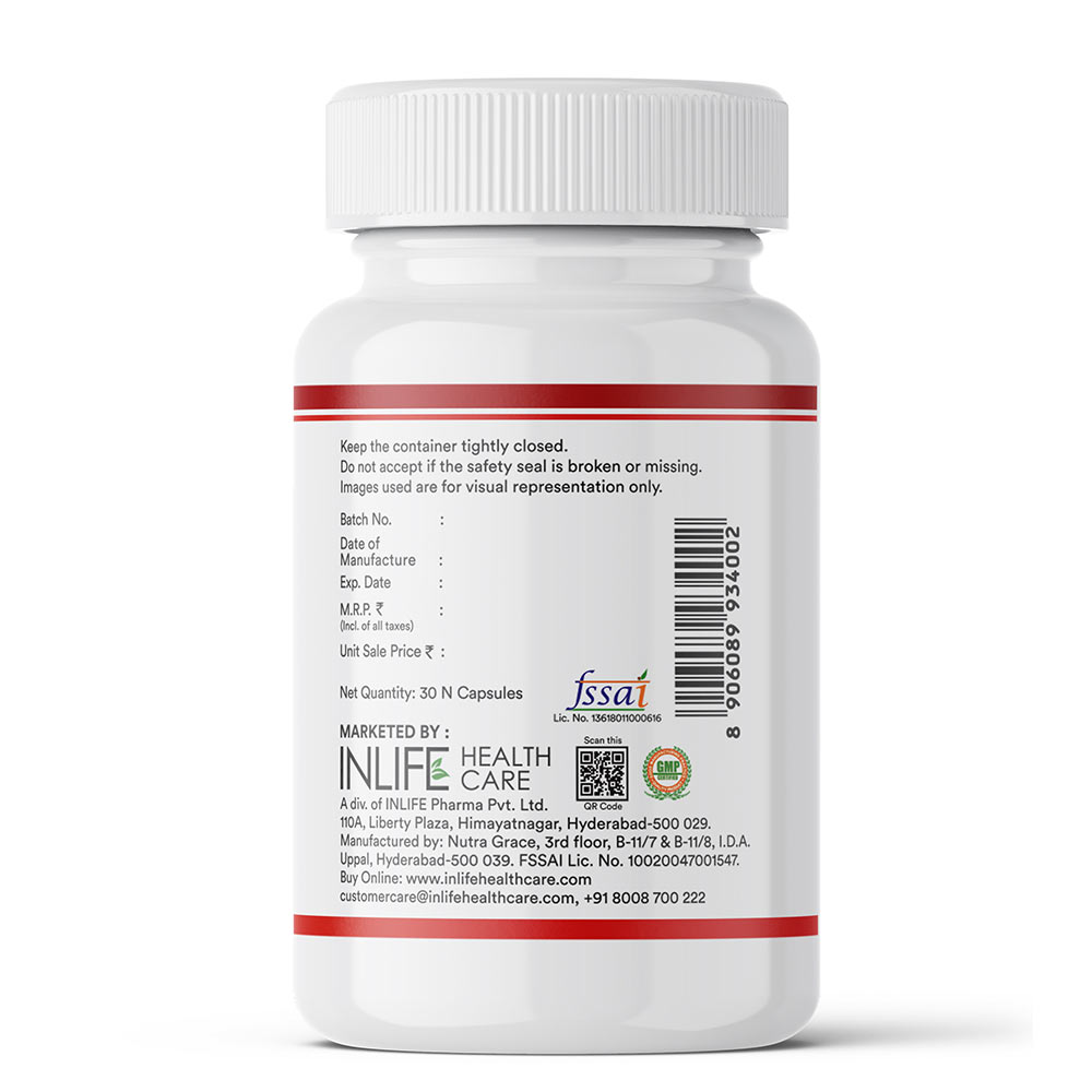 5 - INLIFE Astaxanthin 4mg,  30 veggie capsule(s) 