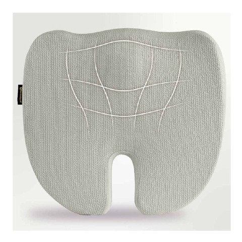 1 - betterhood Coccyx Seat Cushion,  Grey  for Chair 