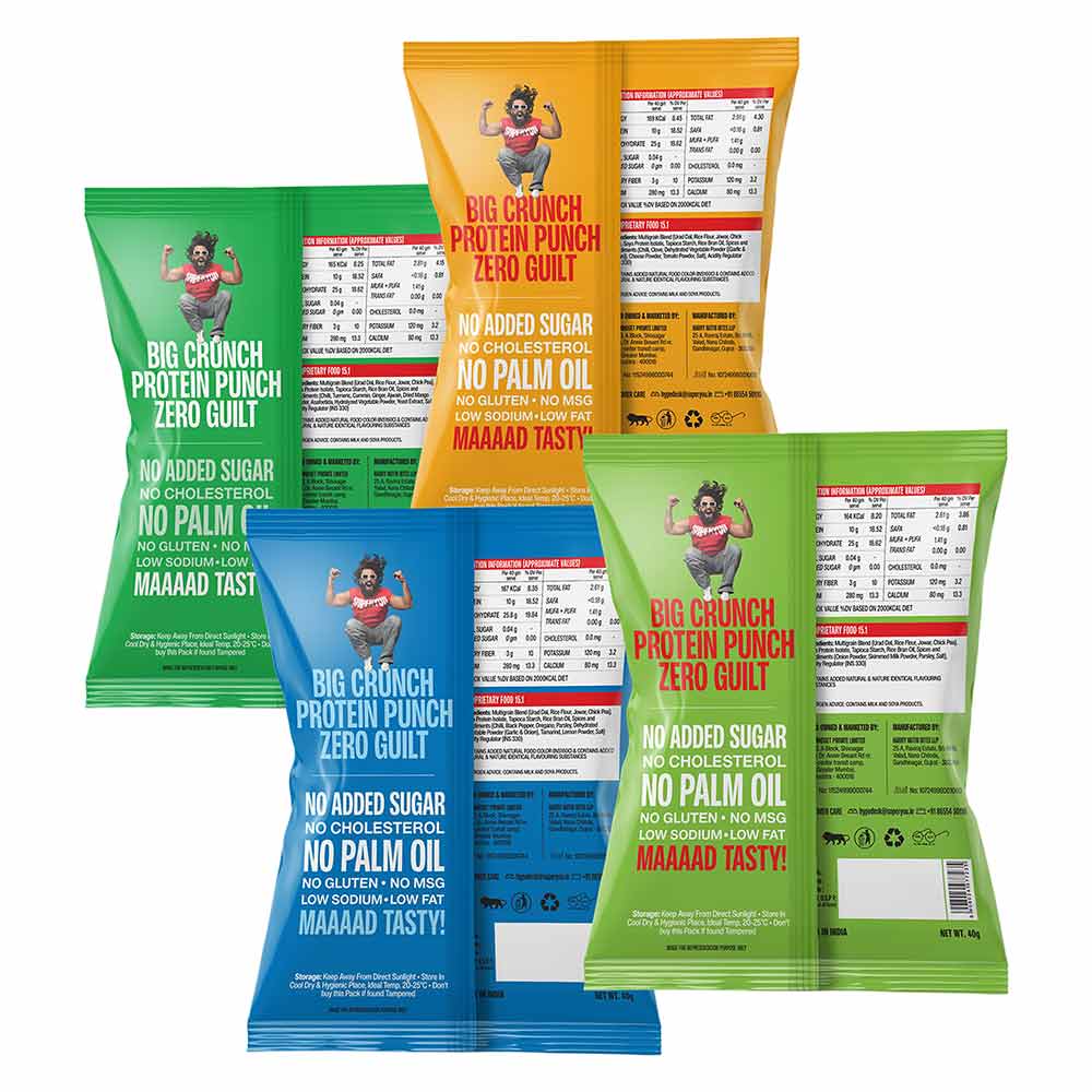7 - Superyou Multigrain Protein Chips,  4 Piece(s)/Pack  Assorted 