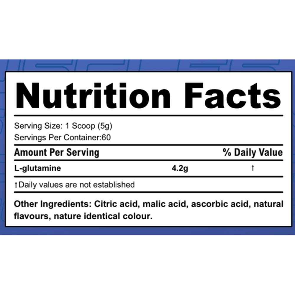 4 - Americanz Muscles Professional L-Glutamine,  0.66 lb  Mango Madness 