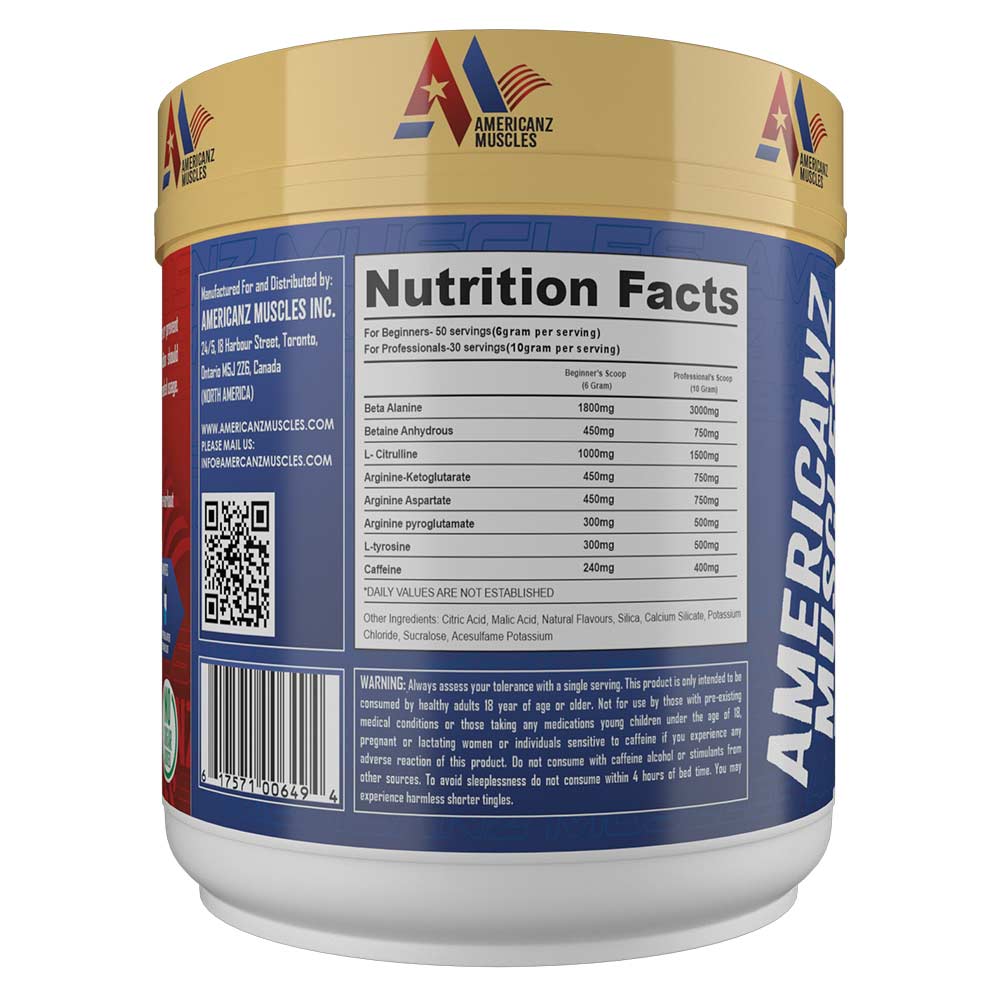 3 - Americanz Muscles Super Human,  0.66 lb  Orange Mango 
