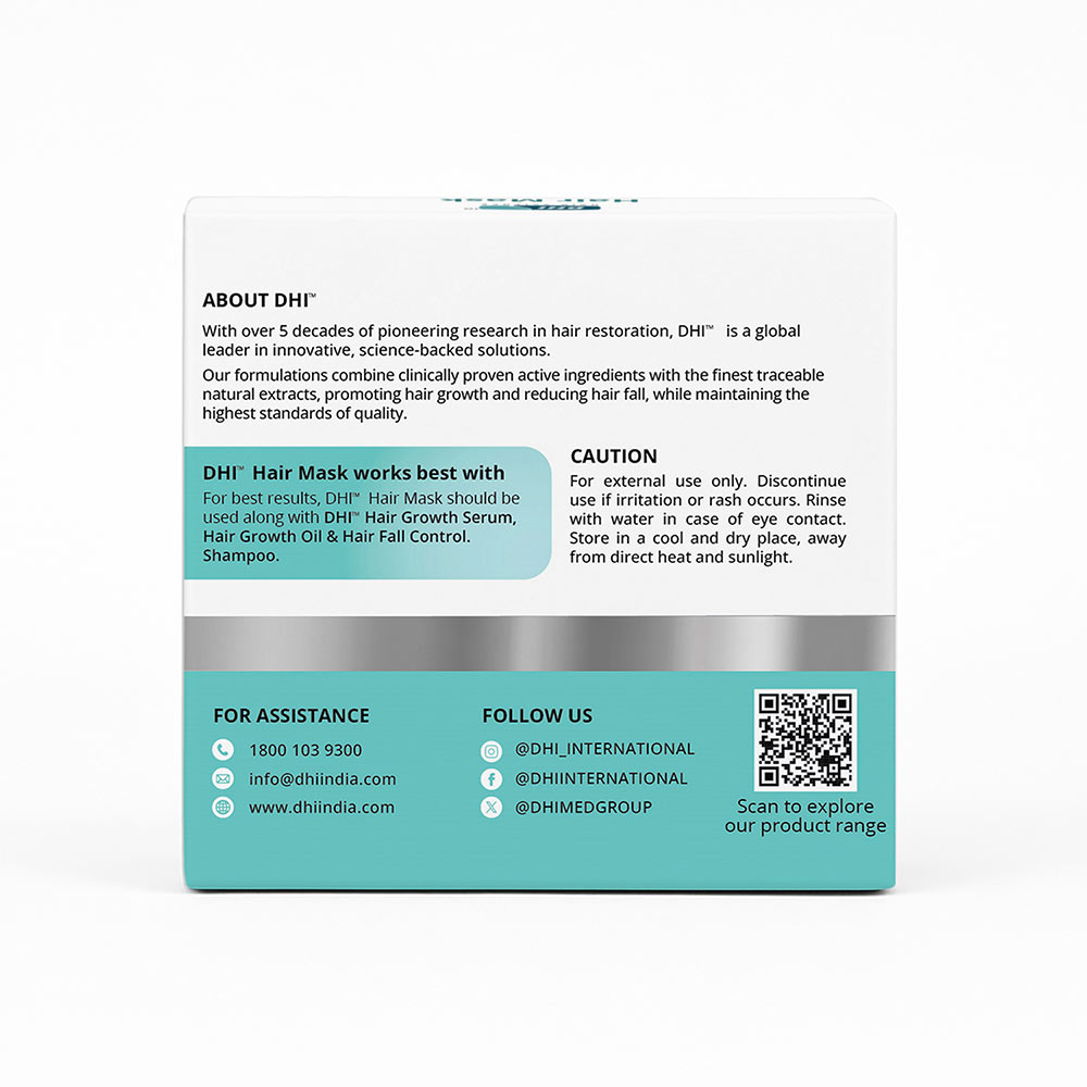4 - DHI Hair Mask,  200 ml  for All Hair Types 