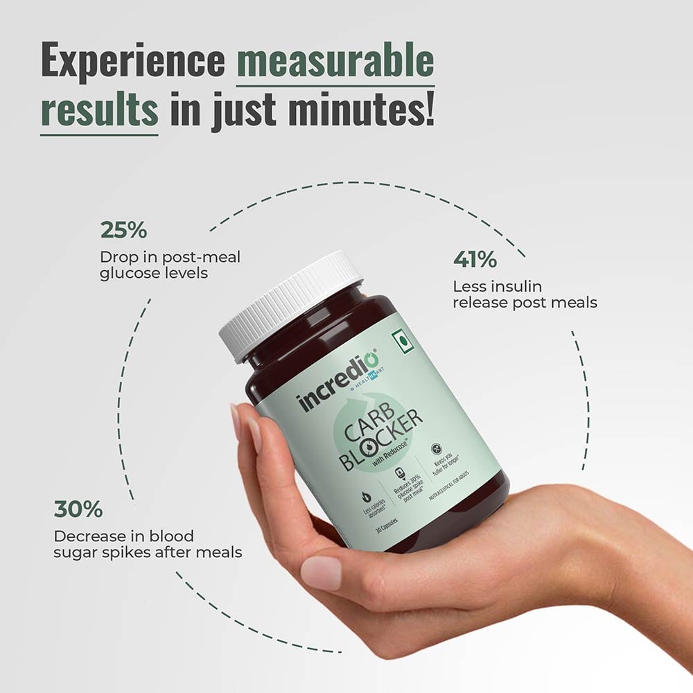 3 - Incredio Carb Blocker,  30 capsules