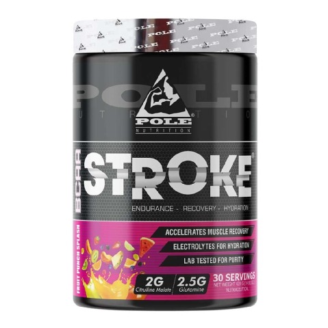 1 - Pole Nutrition BCAA Stroke,  0.93 lb  30 Servings  Fruit Punch Splash 