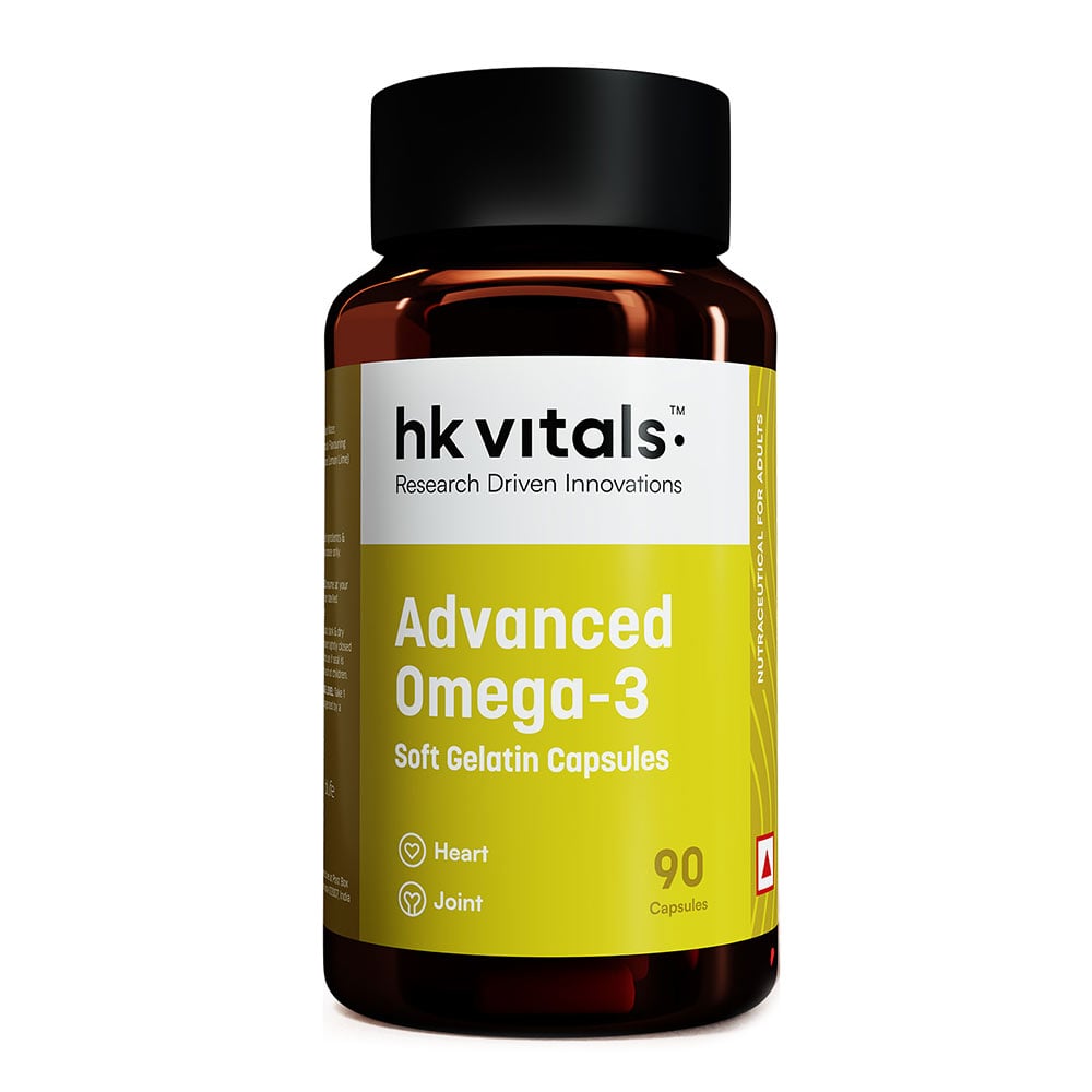 2 - HK Vitals Advanced Omega-3 with 360mg EPA & 240mg DHA,  90 capsules 
