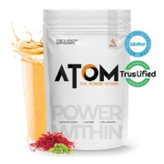 AS-IT-IS Nutrition ATOM Whey Protein with Enzymes- 2.2 lb Kesar Elaichi