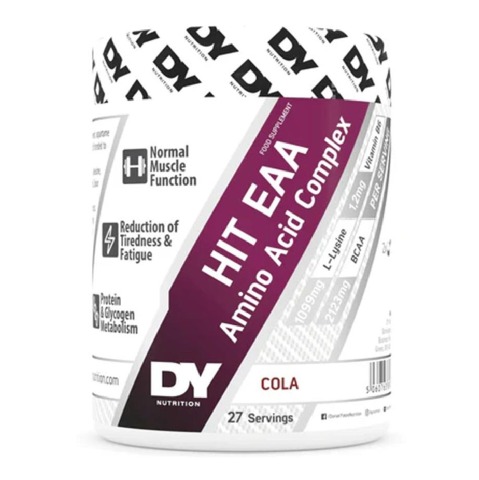 1 - DY Nutrition HIT EAA Amino Acid Complex,  Cola  0.79 lb  27 Servings 