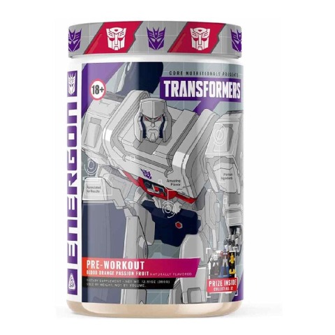 1 - Core Nutritionals Transformers Energon Pre Workout,  0.81 lb  Blood Orange Passion Fruit 
